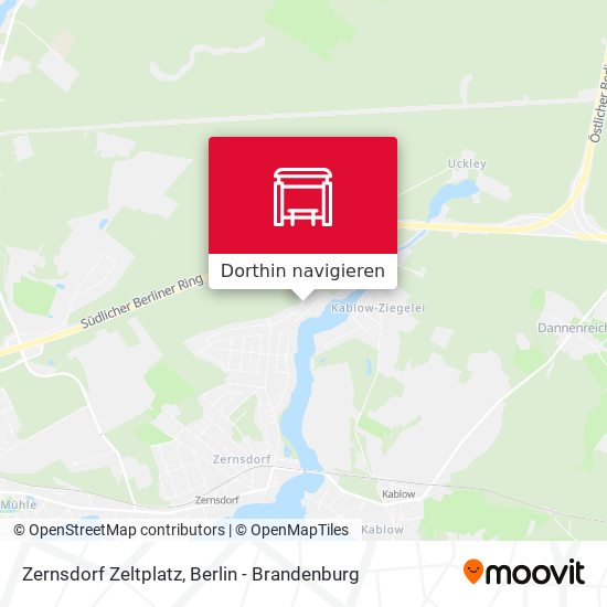 Zernsdorf Zeltplatz Karte