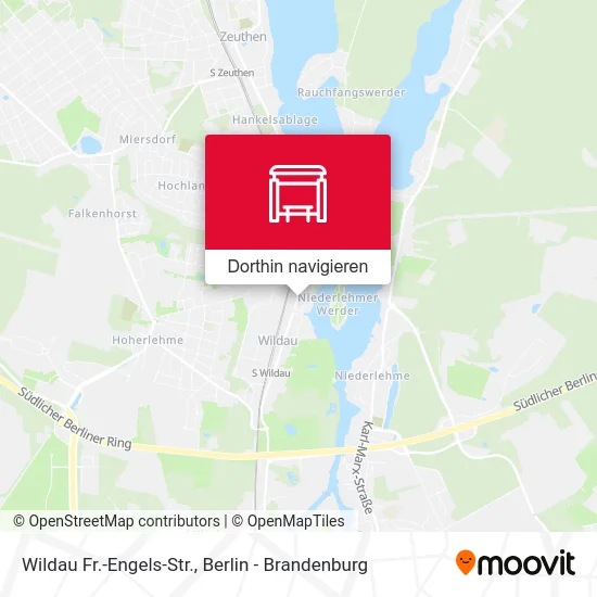 Wildau Fr.-Engels-Str. Karte