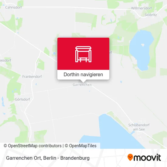 Garrenchen Ort Karte