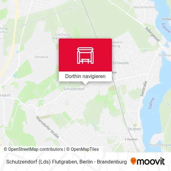 Schulzendorf (Lds) Flutgraben Karte