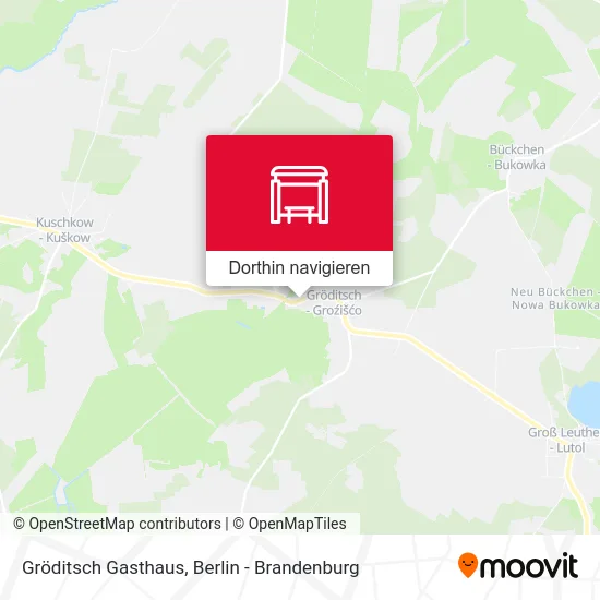 Gröditsch Gasthaus Karte