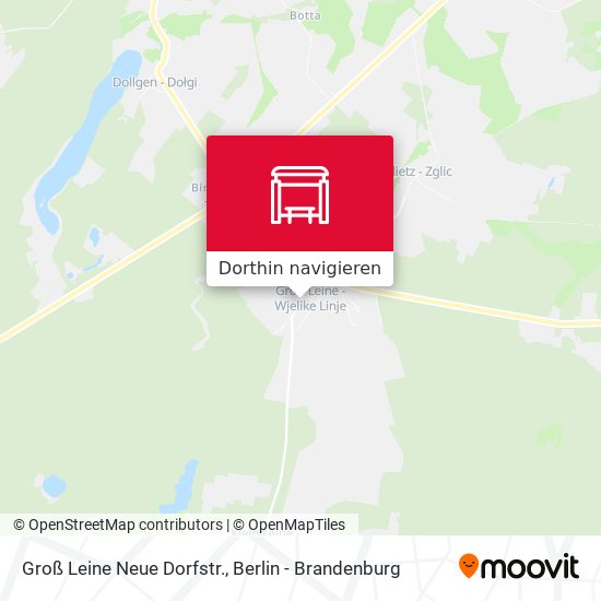 Groß Leine Neue Dorfstr. Karte