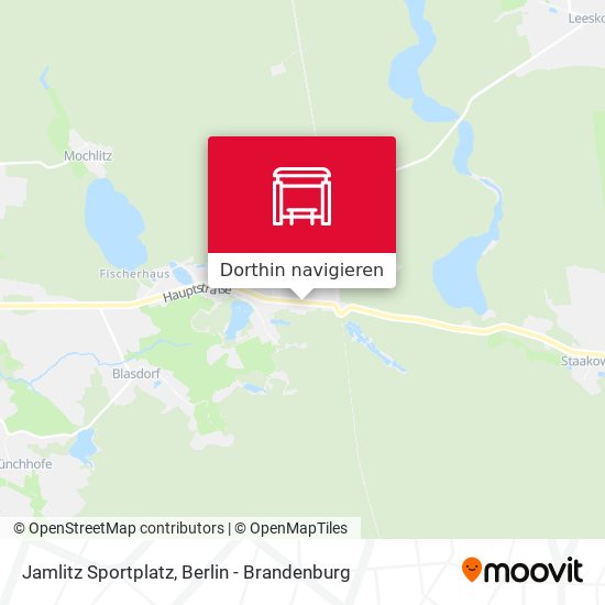 Jamlitz Sportplatz Karte