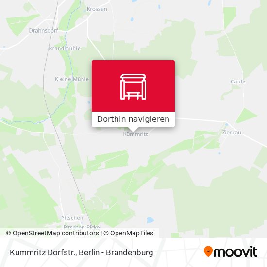 Kümmritz Dorfstr. Karte