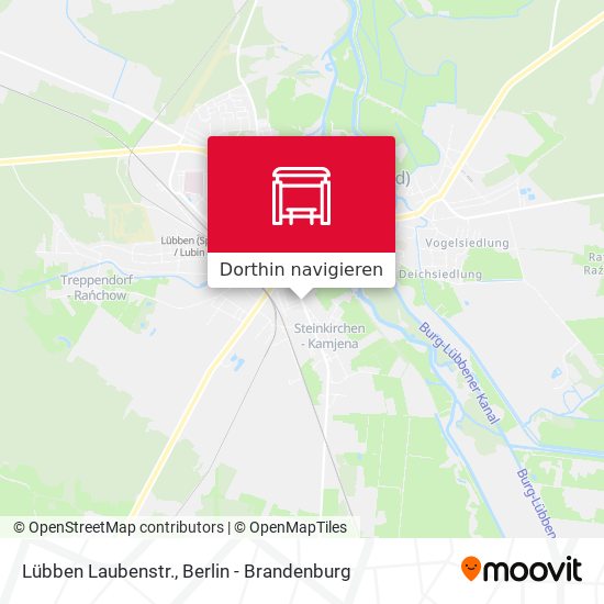 Lübben Laubenstr. Karte