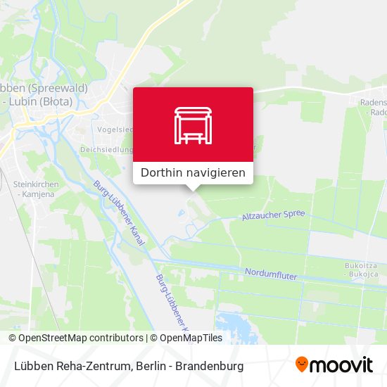 Lübben Reha-Zentrum Karte