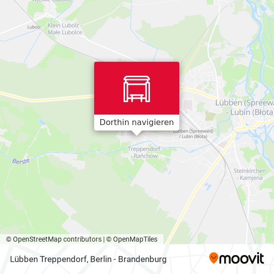 Lübben Treppendorf Karte