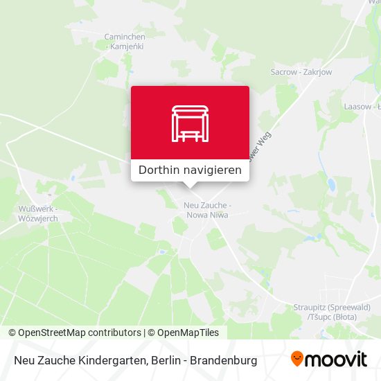 Neu Zauche Kindergarten Karte