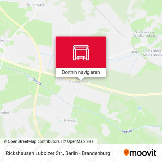 Rickshausen Lubolzer Str. Karte