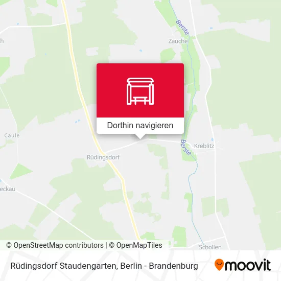 Rüdingsdorf Staudengarten Karte