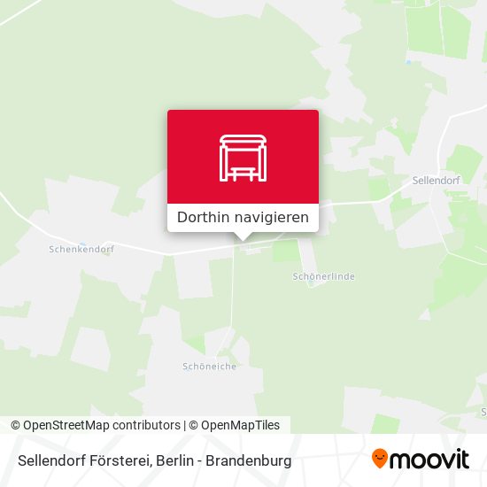Sellendorf Försterei Karte
