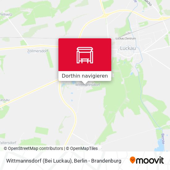 Wittmannsdorf (Bei Luckau) Karte