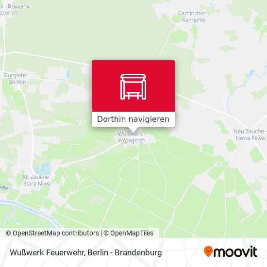Wußwerk Feuerwehr Karte