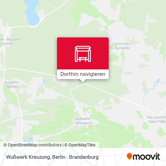 Wußwerk Kreuzung Karte
