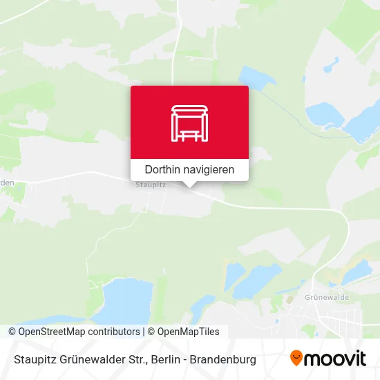 Staupitz Grünewalder Str. Karte