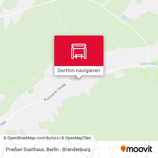 Prießen Gasthaus Karte