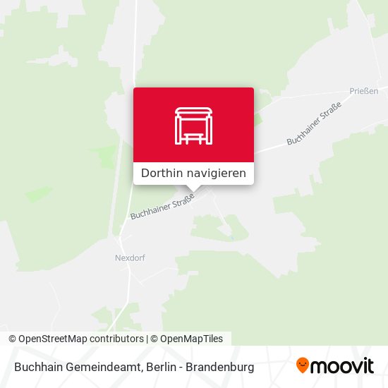 Buchhain Gemeindeamt Karte