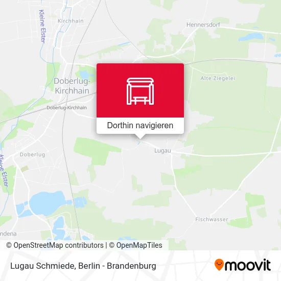 Lugau Schmiede Karte