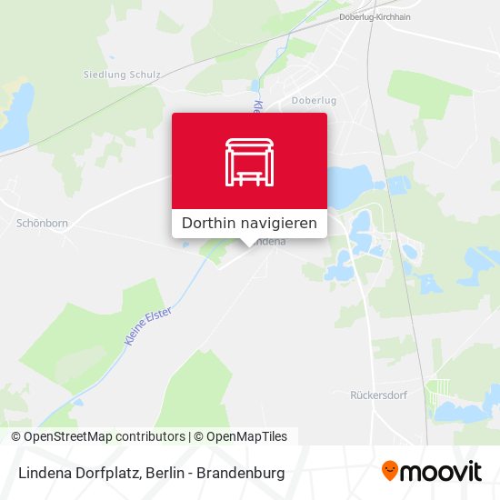 Lindena Dorfplatz Karte