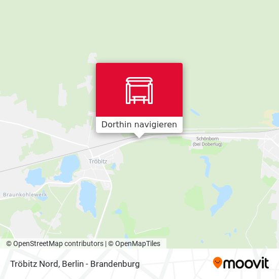 Tröbitz Nord Karte
