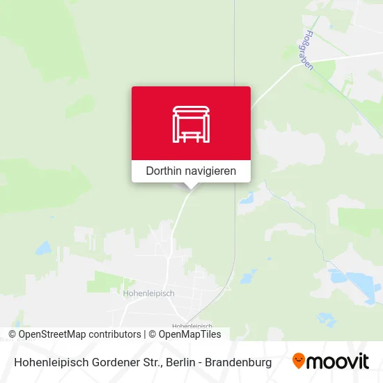 Hohenleipisch Gordener Str. Karte