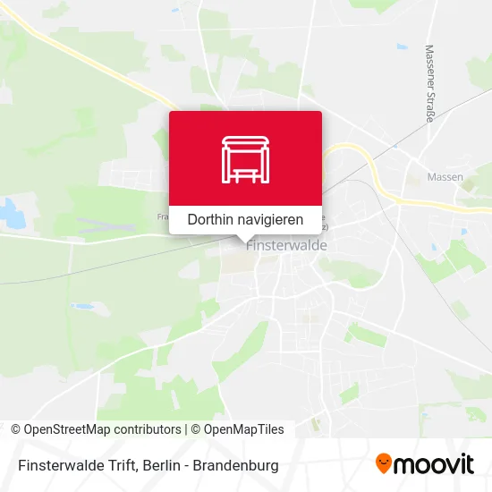 Finsterwalde Trift Karte