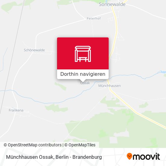 Münchhausen Ossak Karte