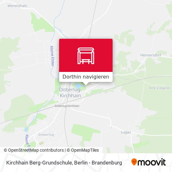 Kirchhain Berg-Grundschule Karte