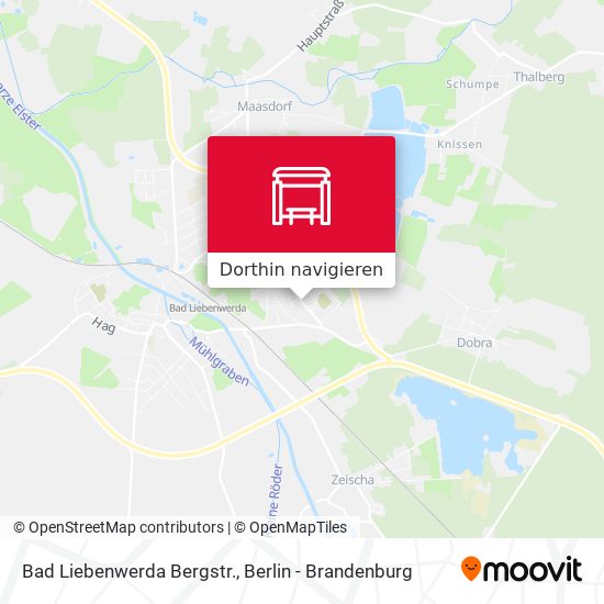 Bad Liebenwerda Bergstr. Karte