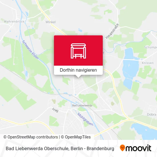 Bad Liebenwerda Oberschule Karte