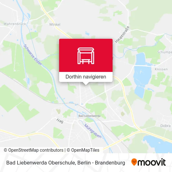 Bad Liebenwerda Oberschule Karte