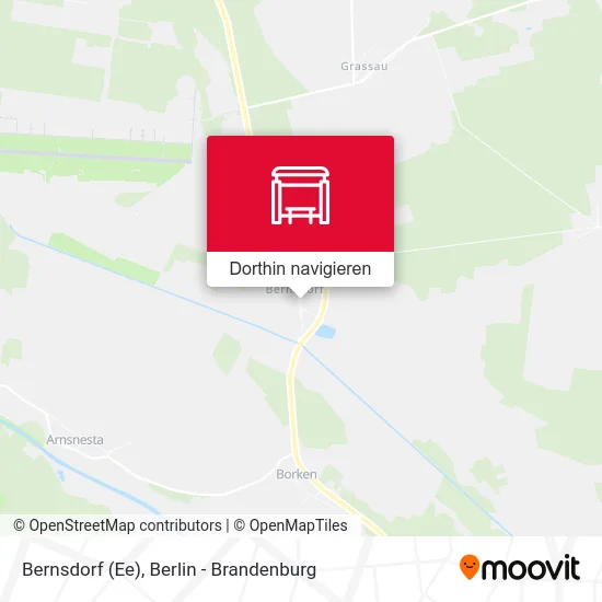Bernsdorf (Ee) Karte
