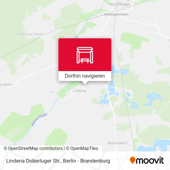 Lindena Doberluger Str. Karte