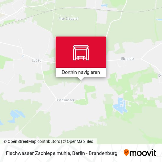 Fischwasser Zschiepelmühle Karte