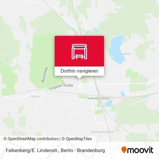 Falkenberg/E. Lindenstr. Karte