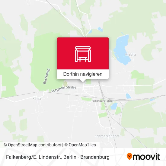 Falkenberg/E. Lindenstr. Karte