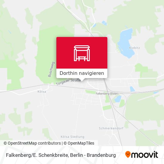Falkenberg/E. Schenkbreite Karte