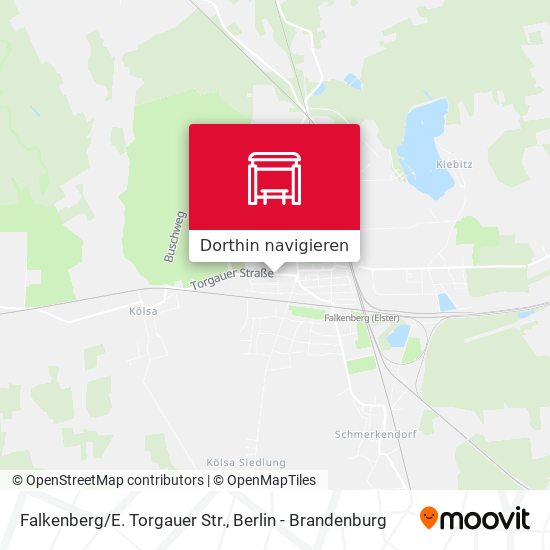 Falkenberg/E. Torgauer Str. Karte