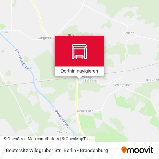 Beutersitz Wildgruber Str. Karte