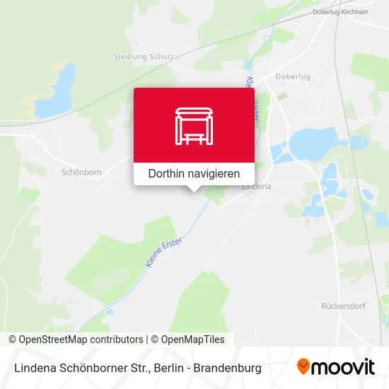 Lindena Schönborner Str. Karte