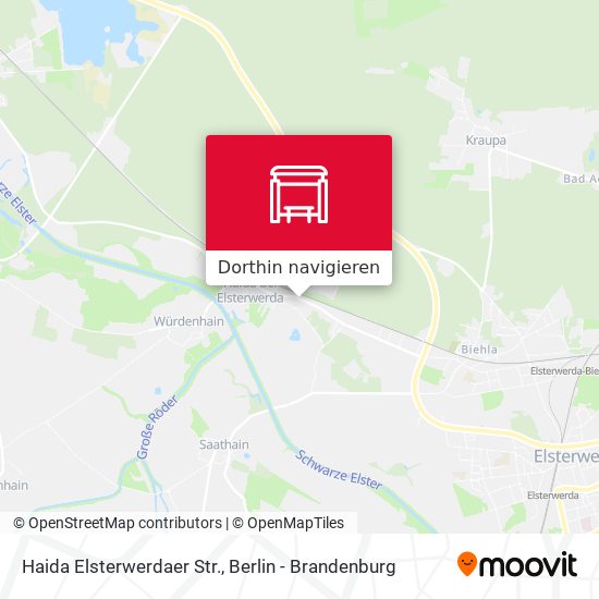 Haida Elsterwerdaer Str. Karte