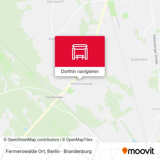 Fermerswalde Ort Karte