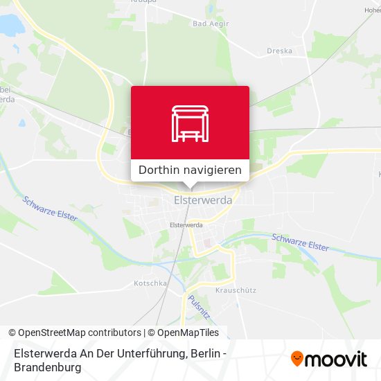 Elsterwerda An Der Unterführung Karte