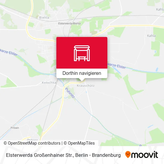 Elsterwerda Großenhainer Str. Karte