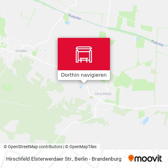 Hirschfeld Elsterwerdaer Str. Karte