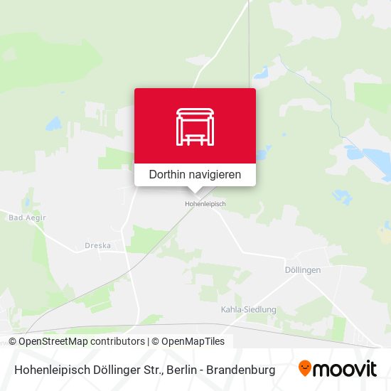 Hohenleipisch Döllinger Str. Karte