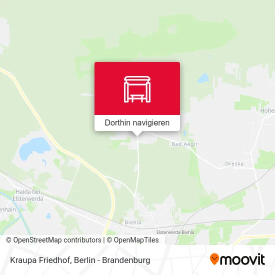 Kraupa Friedhof Karte