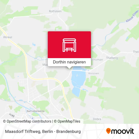 Maasdorf Triftweg Karte