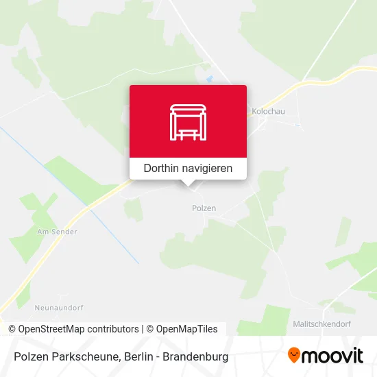 Polzen Parkscheune Karte