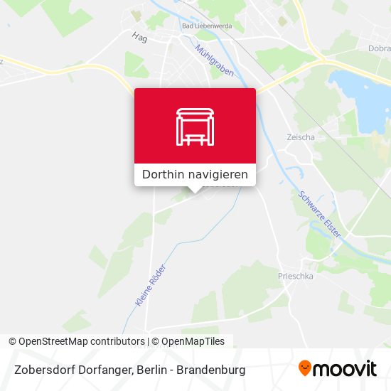 Zobersdorf Dorfanger Karte